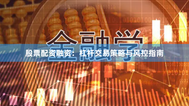 股票配资融资:杠杆交易策略与风控指南